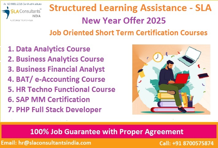 Best Accounting Course in Delhi, “Learn Direct Tax Code 2025” 110053,12th and Graduation by SLA Accounting, Taxation and ERP Tally Prime Institute in Delhi, Noida, “Free SAP FICO till 31 Jan 2025” [ Learn New Skills of Accounting & Finance for 100% Job] in Kotak Bank